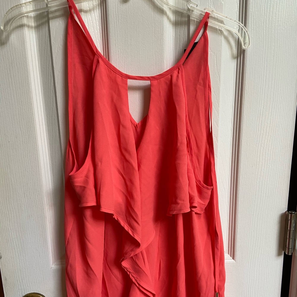 Peach blouse